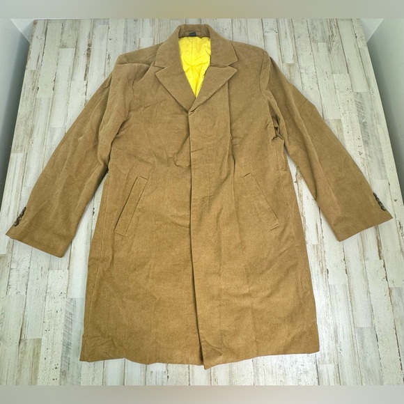 J. Crew Other - Vintage J. Crew Lined Trench Overcoat XL Tan